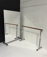 Foil Portable Mirror & Barre