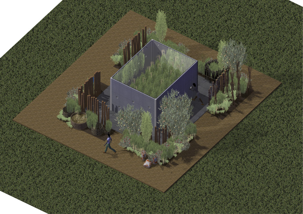 African Vision garden 3d modelling - Feb 12 - pdf plan view