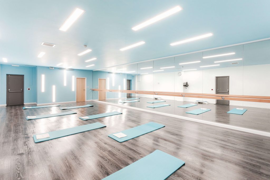 Dance Studio Mirrors Glass Installations